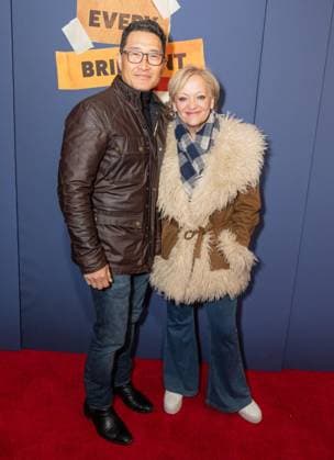 March 12, 2026, Bronx, New York, USA: Daniel Dae Kim and Maria Friedman attend opening night for Every Brilliant Thing at Hudson Theatre in New York, NY on March 12, 2026. Bronx USA - ZUMAr339 20260312_znp_r339_090 Copyright: xLevxRadinx