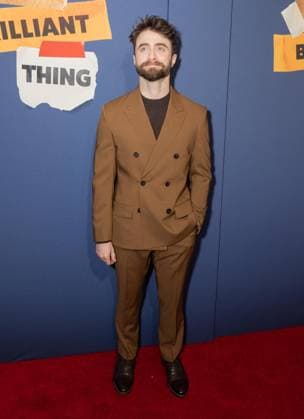 March 12, 2026, Bronx, New York, USA: Daniel Radcliffe attends opening night for Every Brilliant Thing at Hudson Theatre in New York, NY on March 12, 2026. Bronx USA - ZUMAr339 20260312_znp_r339_115 Copyright: xLevxRadinx