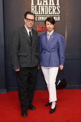 12.03.2026 , Balbina Monika Jagielska mit Mann zur Premiere von Peaky Blinders Ð The Immortal Man, Kino International, Berlin, Berlin Deutschland, Germany