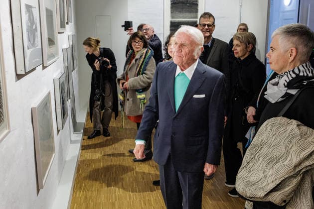 12.03.2026. Düsseldorf. Fotografie-Ausstellung von Heinz Mack im Düsseldorfer ZERO-Haus. Das fotografische Werk von Heinz Mack ist in der Öffentlichkeit so gut wie unbekannt. Daher setzt die Ausstellung der ZERO foundation in Zusammenarbeit mit der MACK FOUNDATION zum ersten Mal den Fokus auf dieses Medium, welches der Künstler in weiten Teilen als dokumentarisch betrachtet hat. Aber es gibt Ausnahmen, die in dieser Ausstellung zu sehen sind. Hier: Heinz Mack Düsseldorf ZERO foundation, Hüttenstr. Nordrhein-Westfalen Deutschland