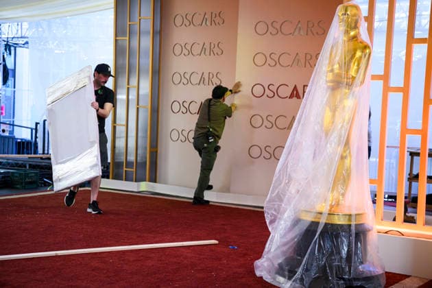 LOS ANGELES, USA 20260312 Red carpet preparations for the Oscars LOS ANGELES USA x10060x  Copyright: xHenrikxMontgomery TTx OSCARSGALAN G7UHxiUbe3M