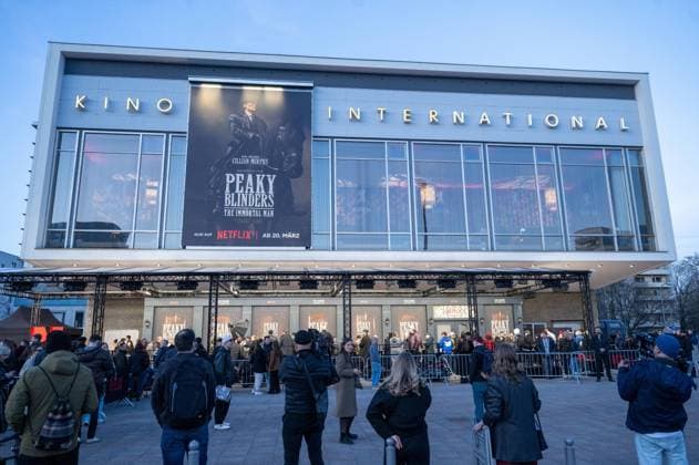 Kino, Filmpremiere von Peaky Blinders, The Immortal Man im Kino International in Berlin, im Bild, Übersicht Kino,, 12.03. 2026, Copyright: xMatthiasxKochx