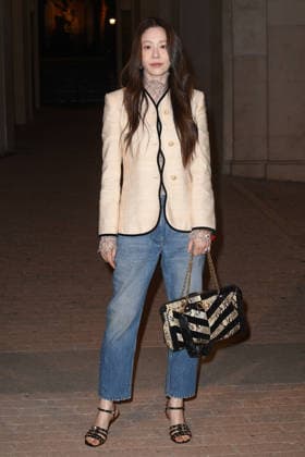 Valentino Interferenze F W 26-27 fashion show Photocall part 1 Palazzo Barberini - Rome, Italy Ko Hyun-Jung Valentino Interferenze F W 26-27 fashion show Photocall part 1 Palazzo Barberini - Rome, Italy 12th March 2026 SGPItalia id 134612_001 Not Exclusive  Copyright: xx