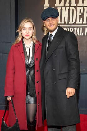 abb Anna Herrmann Rurik Gislason zu Gast auf dem roten Teppich bei der Netflix Film Premiere von PEAKY BLINDERS THE IMMORTAL MAN im Kino International Berlin am Donnerstag 12.03.2026 in Berlin Berlin Deutschland
