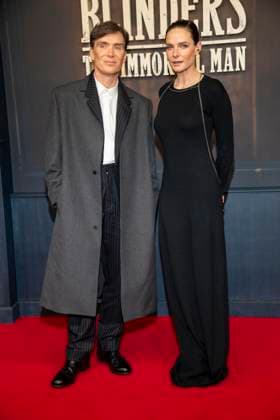 abb Cillian Murphy und Rebecca Ferguson zu Gast auf dem roten Teppich bei der Netflix Film Premiere von PEAKY BLINDERS THE IMMORTAL MAN im Kino International Berlin am Donnerstag 12.03.2026 in Berlin Berlin Deutschland