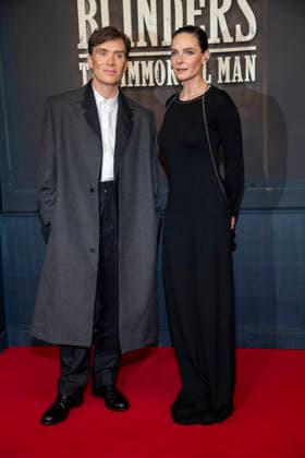 abb Cillian Murphy und Rebecca Ferguson zu Gast auf dem roten Teppich bei der Netflix Film Premiere von PEAKY BLINDERS THE IMMORTAL MAN im Kino International Berlin am Donnerstag 12.03.2026 in Berlin Berlin Deutschland