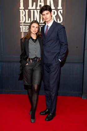abb Charleen Weiss und Moritz Hau zu Gast auf dem roten Teppich bei der Netflix Film Premiere von PEAKY BLINDERS THE IMMORTAL MAN im Kino International Berlin ,Berlin den 12.03.2026 Berlin Deutschland