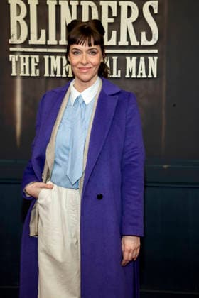 abb Kim Riedle zu Gast auf dem roten Teppich bei der Netflix Film Premiere von PEAKY BLINDERS THE IMMORTAL MAN im Kino International Berlin ,Berlin den 12.03.2026 Berlin Deutschland