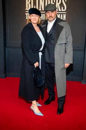 abb Steffen Baumgart mit Frau Katja Baumgart Trainer Fussballer Union Berlin zu Gast auf dem roten Teppich bei der Netflix Film Premiere von PEAKY BLINDERS THE IMMORTAL MAN im Kino International Berlin ,Berlin den 12.03.2026 Berlin Deutschland