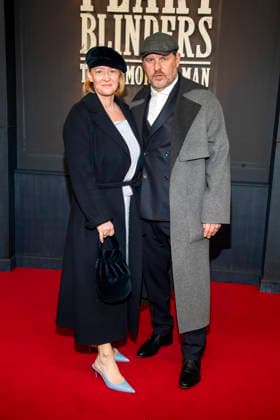 abb Steffen Baumgart mit Frau Katja Baumgart Trainer Fussballer Union Berlin zu Gast auf dem roten Teppich bei der Netflix Film Premiere von PEAKY BLINDERS THE IMMORTAL MAN im Kino International Berlin ,Berlin den 12.03.2026 Berlin Deutschland