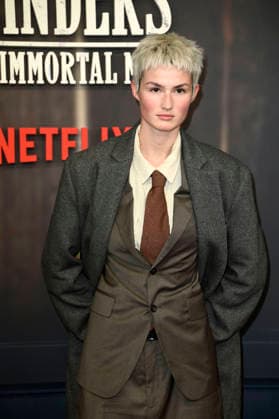 Aleandra Frerk bei der Premiere des Netflix-Films Peaky Blinders: The Immortal Man im Kino International. Berlin, 12.03.2026