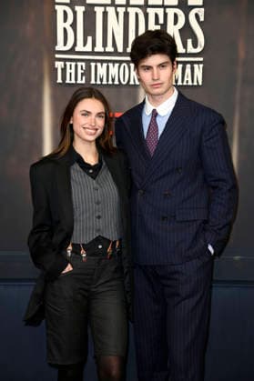 Charleen Weiß und Moritz Hau bei der Premiere des Netflix-Films Peaky Blinders: The Immortal Man im Kino International. Berlin, 12.03.2026