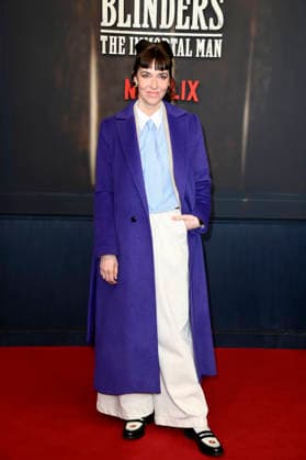 Kim Riedle bei der Premiere des Netflix-Films Peaky Blinders: The Immortal Man im Kino International. Berlin, 12.03.2026