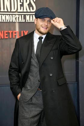 Rurik Gislason bei der Premiere des Netflix-Films Peaky Blinders: The Immortal Man im Kino International. Berlin, 12.03.2026