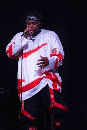 March 12, 2026: Canon is an independent artist who turns pain into purpose and lyrics into lifelines. Performing at Brushy Street Commons, SXSW Music Festival. Austin, Texas. CSM Austin United States of America - ZUMAc04_ 20260312_faf_c04_010 Copyright: xMarioxCantux