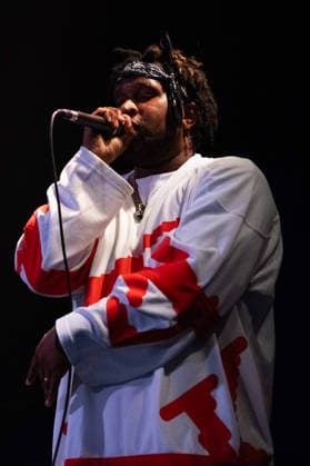 March 12, 2026: Canon is an independent artist who turns pain into purpose and lyrics into lifelines. Performing at Brushy Street Commons, SXSW Music Festival. Austin, Texas. CSM Austin United States of America - ZUMAc04_ 20260312_faf_c04_014 Copyright: xMarioxCantux