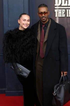 Anna Idriess und Mubi Idriess bei der Premiere des Netlflix-Films Peaky Blinders: The Immortal Man im Kino International. Berlin, 13.03.2026