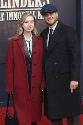 Anna Herrmann und Rurik Gislason bei der Premiere des Netlflix-Films Peaky Blinders: The Immortal Man im Kino International. Berlin, 13.03.2026