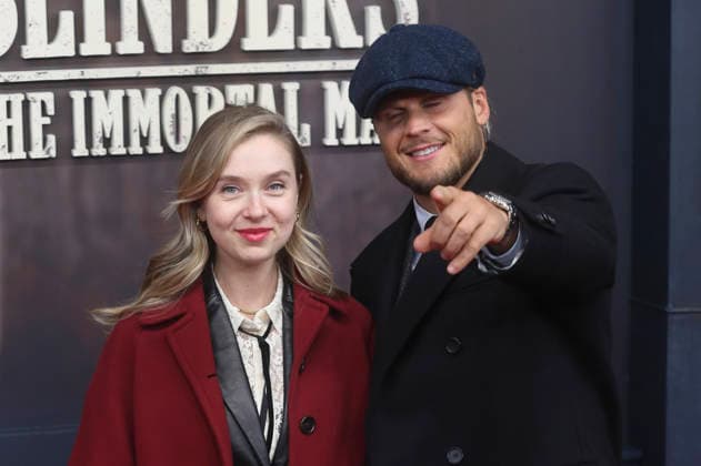 Anna Herrmann und Rurik Gislason bei der Premiere des Netlflix-Films Peaky Blinders: The Immortal Man im Kino International. Berlin, 13.03.2026