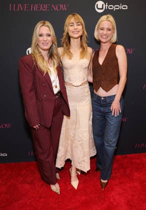 Los Angeles CA March 12-: Lara Clear, Lucy FrySarah Rich at the Los Angeles Premiere Of I Live Here Now at the Aero Theatre in Santa Monica on March 3, 2026- Credit: AdMedia March 3, 2026.Copyright AdMedia Santa Monica USA - ZUMAa123 20260312_zaa_a123_136 Copyright: xADx