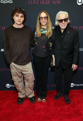 Los Angeles CA March 12-: Roman Keitel, Daphna Kastner, Harvey Keitel. at the Los Angeles Premiere Of I Live Here Now at the Aero Theatre in Santa Monica on March 3, 2026- Credit: AdMedia March 3, 2026.Copyright AdMedia Santa Monica USA - ZUMAa123 20260312_zaa_a123_161 Copyright: xADx