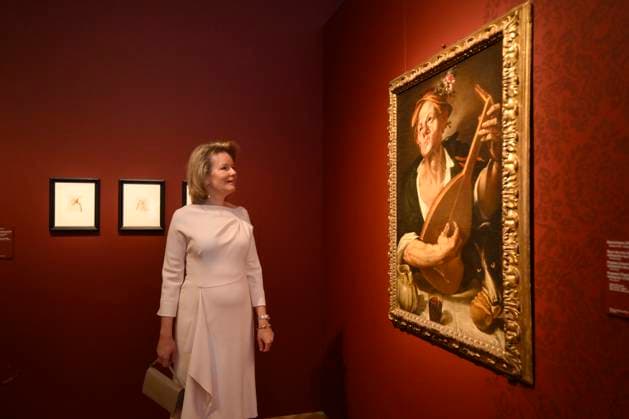 Queen Mathilde Visit The Exhibition Beauty and Ugliness BRUSSELS, BELGIUM - Queen Mathilde of Belgium visits the BOZAR exhibition Beauty and Ugliness on January 01, 2000 in Brussels, Belgium, 01 01 2000 Brussels Belgium  Copyright: xPhilipxReynaersx