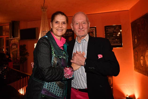 Corinna Binzer und Sepp Schauer bei Der Abschiedsbrief Theater Premiere am 12.03.2026 in der Komoedie Bayerischer Hof in Muenchen Der Abschiedsbrief Premiere in der Komoedie im Hotel Bayerischer Hof in Muenchen
