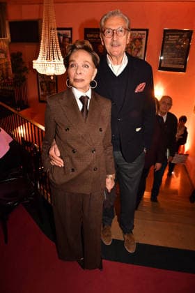 Monika Peitsch und Sven Hansen-Hoechstaedt bei Der Abschiedsbrief Theater Premiere am 12.03.2026 in der Komoedie Bayerischer Hof in Muenchen Der Abschiedsbrief Premiere in der Komoedie im Hotel Bayerischer Hof in Muenchen