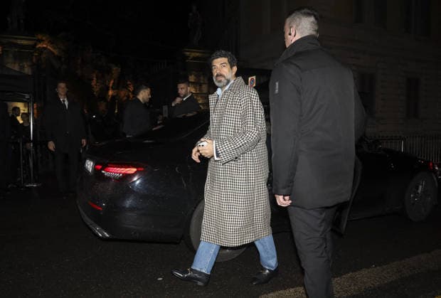 Celebs At Valentino Show After Party - Rome Pierfrancesco Favino at the party organized by Maison Valentino on the occasion of the Roman fashion show at the evocative Palazzo Ludovisi in Rome, Italy on March 12, 2026. Photo by G.D ANGELO IPA ABACAPRESS.COM Rome Italy  Copyright: xIPA ABACAx