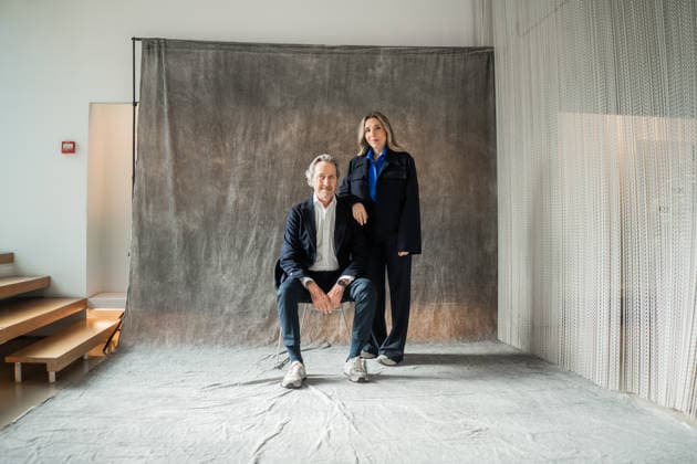 Roberto Torretta presents his new collection at OMODA Madrid es Moda The designer Roberto Torretta and his daughter María Torretta pose for Europa Press before the showroom, on March 13, 2026, in Madrid Spain Roberto Torretta has presented his new collection through a shooting in his showroom, a space designed by Patricia Urquiola 13 MARCH 2026 César Vallejo Rodrí Madrid Madrid Madrid Spain  Copyright: xCÃ sarxVallejoxRodriguezx 7362674
