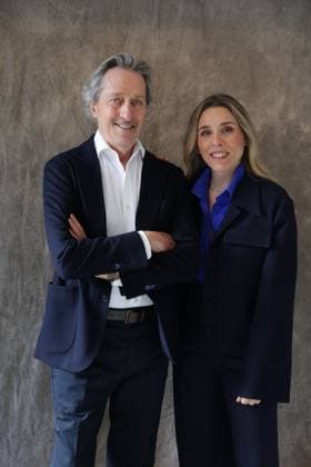 Roberto Torretta presents his new collection through a shooting in his showroom Roberto and María Torretta pose for the media during the presentation of his new collection through a shooting in his showroom, on March 13, 2026, in Madrid Spain The proposal, conceived as a capsule collection, explores the essence of gesture and matter FAMOUS DESIGNER SHOWROOM FASHION José Ramó Madrid Madrid Madrid Spain  Copyright: xJosÃ xRamonxHernandox 7362682