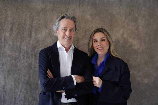 Roberto Torretta presents his new collection through a shooting in his showroom Roberto and María Torretta pose for the media during the presentation of his new collection through a shooting in his showroom, on March 13, 2026, in Madrid Spain The proposal, conceived as a capsule collection, explores the essence of gesture and matter FAMOUS DESIGNER SHOWROOM FASHION José Ramó Madrid Madrid Madrid Spain  Copyright: xJosÃ xRamonxHernandox 7362684