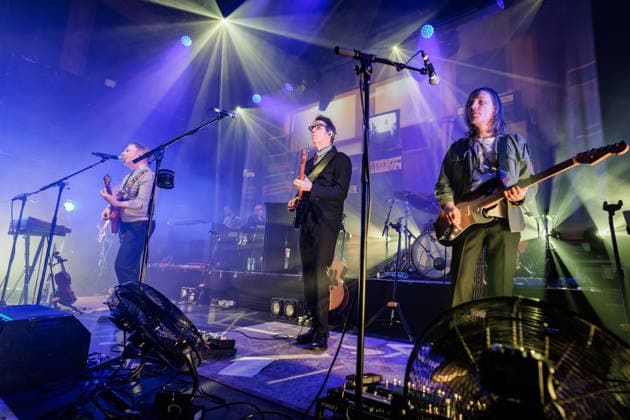 Belle and Sebastian live in Oslo, Norway Oslo, Norway. 11th, March 2026. The Scottish indie pop band Belle and Sebastian performs a live concert at Rockefeller in Oslo. Here singer and musician Stuart Murdoch is seen live on stage with guitarists Stevie Jackson and Bobby Kildea. Norway, Oslo  Copyright: xGonzalesxPhoto KetilxMartinsenx