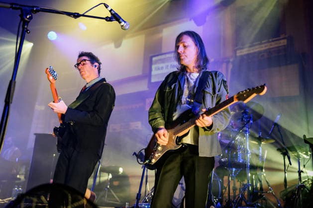 Belle and Sebastian live in Oslo, Norway Oslo, Norway. 11th, March 2026. The Scottish indie pop band Belle and Sebastian performs a live concert at Rockefeller in Oslo. Here musician Bobby Kildea is seen live on stage. Norway, Oslo  Copyright: xGonzalesxPhoto KetilxMartinsenx