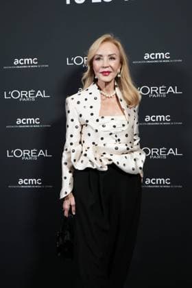 Carmen Lomana at photocall for the L Oréal Awards 2026 in Madrid, Spain, on Thursday, 12 March 2026. Cordon Press 