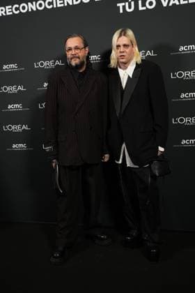Designer Xavi García and Franx de Cristal at photocall for the L Oréal Awards 2026 in Madrid, Spain, on Thursday, 12 March 2026. Cordon Press 