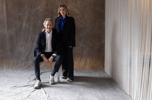 Roberto Torretta presents his new collection at OMODA Madrid es Moda The designer Roberto Torretta and his daughter María Torretta pose before the showroom, on March 13, 2026, in Madrid Spain Roberto Torretta has presented his new collection through a shooting in his showroom, a space designed by Patricia Urquiola 13 MARCH 2026 César Vallejo Rodrí Madrid Madrid Spain  Copyright: xCÃ sarxVallejoxRodriguezx 7362745