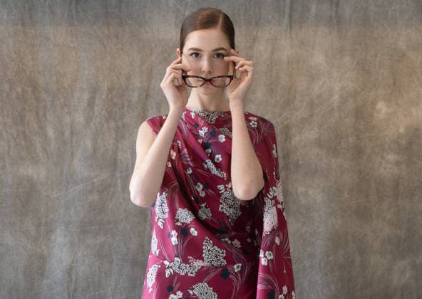 Roberto Torretta presents his new collection at OMODA Madrid es Moda A model poses before the showroom, on March 13, 2026, in Madrid Spain Roberto Torretta has presented his new collection through a shooting in his showroom, a space designed by Patricia Urquiola 13 MARCH 2026 Madrid Madrid Madrid Spain  Copyright: xEduardoxParrax 7362756