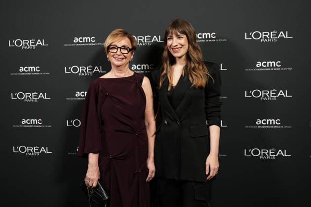 Designers Isabel Sanchis and Paula Maiques at photocall for the L Oréal Awards 2026 in Madrid, Spain, on Thursday, 12 March 2026. Cordon Press 