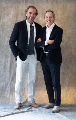 Roberto Torretta presents his new collection at OMODA Madrid es Moda The designer Roberto Torretta and a model pose during the showroom, on March 13, 2026, in Madrid Spain Roberto Torretta has presented his new collection through a shooting in his showroom, a space designed by Patricia Urquiola 13 MARCH 2026 Madrid Madrid Spain  Copyright: xEduardoxParrax 7362768