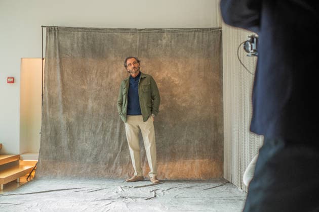 Roberto Torretta presents his new collection at OMODA Madrid es Moda A model poses during the showroom, on March 13, 2026, in Madrid Spain Roberto Torretta has presented his new collection through a shooting in his showroom, a space designed by Patricia Urquiola 13 MARCH 2026 Madrid Madrid Madrid Spain  Copyright: xEduardoxParrax 7362781