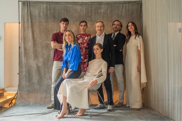 Roberto Torretta presents his new collection at OMODA Madrid es Moda Models pose during the showroom, on March 13, 2026, in Madrid Spain Roberto Torretta has presented his new collection through a shooting in his showroom, a space designed by Patricia Urquiola 13 MARCH 2026 Madrid Madrid Madrid Spain  Copyright: xEduardoxParrax 7362790