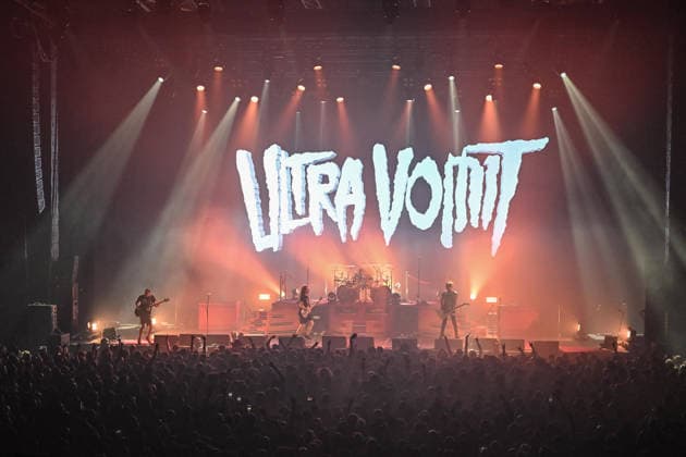 Ultra Vomit At Zenith - Paris Ultra Vomit performs at the Zenith in Paris, France on March 12, 2026. Photo by Christophe Meng ABACAPRESS.COM Paris France  Copyright: xMengxChristophe ABACAx