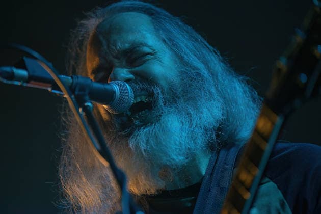 Motorpsycho live in Bergen, Norway Bergen, Norway. 12th, March 2026. The Norwegian psychedelic rock band Motorpsycho performs a live concert at Landmark in Bergen. Here vocalist and guitarist Hans Magnus Ryan is seen live on stage. Norway, Bergen  Copyright: xGonzalesxPhoto JarlexH.xMoex