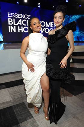 LOS ANGELES, CA - MARCH 12: Kyla Pratt and Chase Infiniti at the 2026 ESSENCE Black Women In Hollywood Awards at Fairmont Century Plaza on March 12, 2026 in Los Angeles, California. Copyright: xWalikxGoshornx