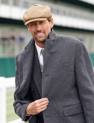 Cheltenham Festival 2026 Day 3 12th March 2026. Cheltenham Festival 2026. Day Three. Actors Danny Dyer and James Nesbitt watch the first race on day three. Peter Crouch  Copyright: xPaulxEdwardsx NINTCHDBPICT001066022820