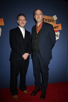 Duncan Macmillan, Jeremy Herrin at arrivals for EVERY BRILLIANT THING Opening Night On Broadway, The Hudson Theatre, New York, NY, March 12, 2026. Photo By: Quoin Pics Everett Collection EVERY BRILLIANT THING Opening Night On Broadway PUBLICATIONXNOTxINxCANxCHNxFRAxITAxJPNxNORxPOLxRUSxESPxUKxUSA