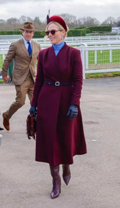 . 13 03 2026. Cheltenham, United Kingdom. Zara Tindall arriving for the Cheltenham Gold Cup on the final day of the Cheltenham Festival, United Kingdom.  xi-Imagesx IIM-26632-0016