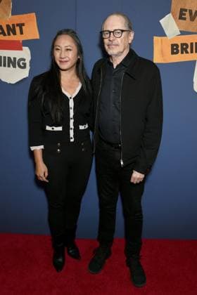 Karen Ho, Steve Buscemi at arrivals for EVERY BRILLIANT THING Opening Night On Broadway, The Hudson Theatre, New York, NY, March 12, 2026. Photo By: Quoin Pics Everett Collection EVERY BRILLIANT THING Opening Night On Broadway PUBLICATIONXNOTxINxCANxCHNxFRAxITAxJPNxNORxPOLxRUSxESPxUKxUSA