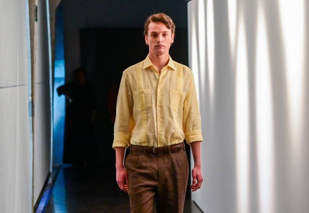 March 13, 2026, Madrid, Madrid, SPAIN: Mirto showcases its unpublished SpringÃ¢â‚¬Summer 2026 collection during Madrid es Moda in Madrid. The proposal connects the feminine and masculine universes through a shared aesthetic sensibility, defined by precise tailoring, harmonious color palettes, and high-quality fabrics that express timeless elegance. Madrid SPAIN - ZUMAz108 20260313_znp_z108_037 Copyright: xRichardxZubelzux